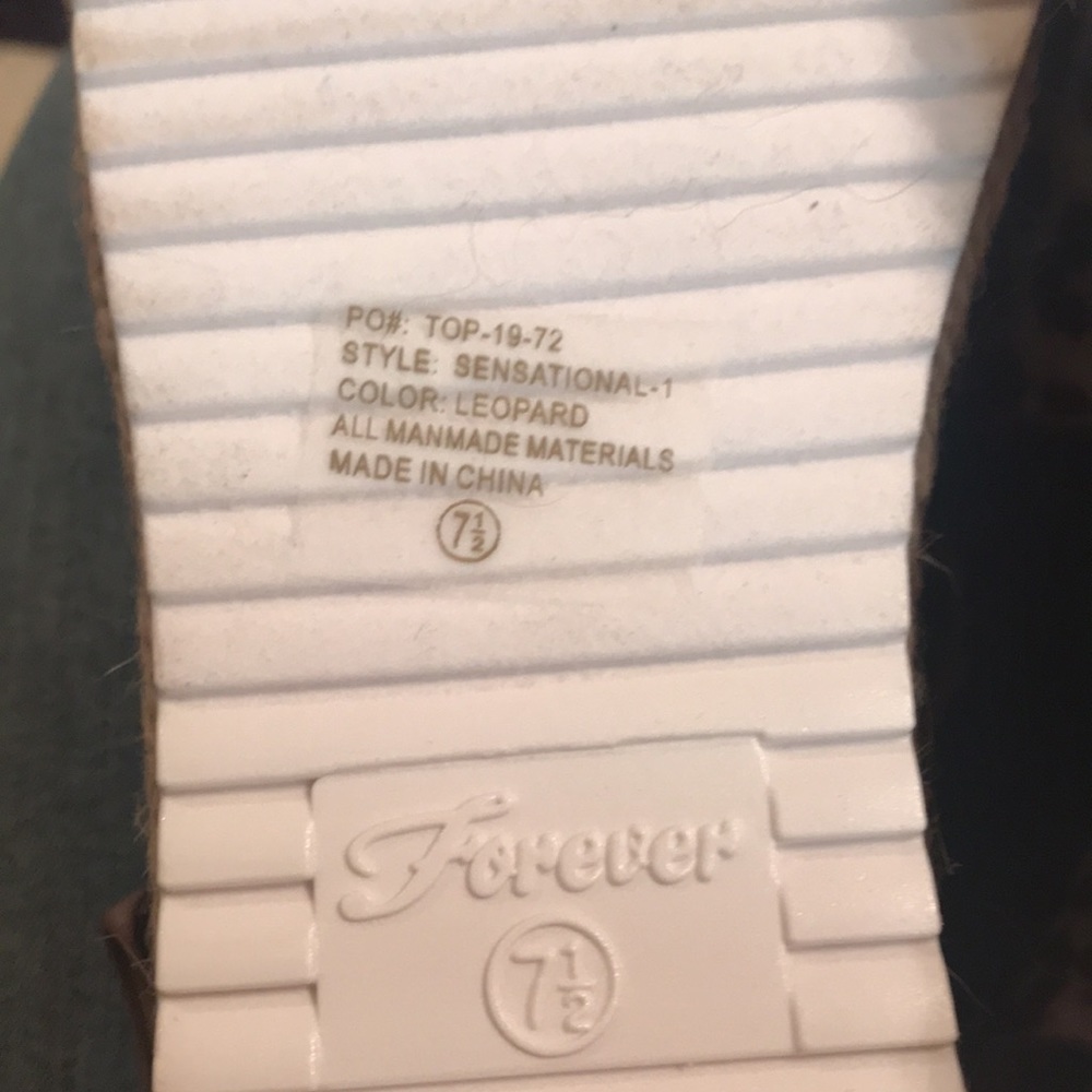 Brand new, never worn Forever espadrilles - Picture 4 of 4